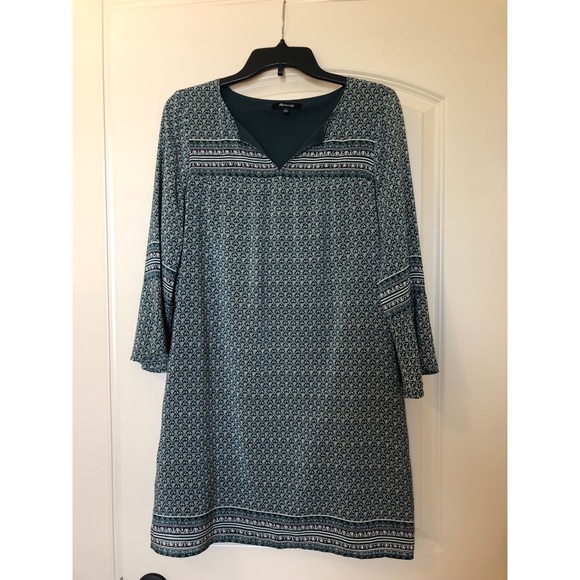Madewell Starland Bell-Sleeve Dress - Picture 3 of 6